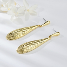 Show details for Hypoallergenic Gold Plated Dubai Drop & Dangle Earrings with Easy Return
