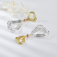 Picture of Zinc Alloy Multi-tone Plated Drop & Dangle Earrings at Great Low Price