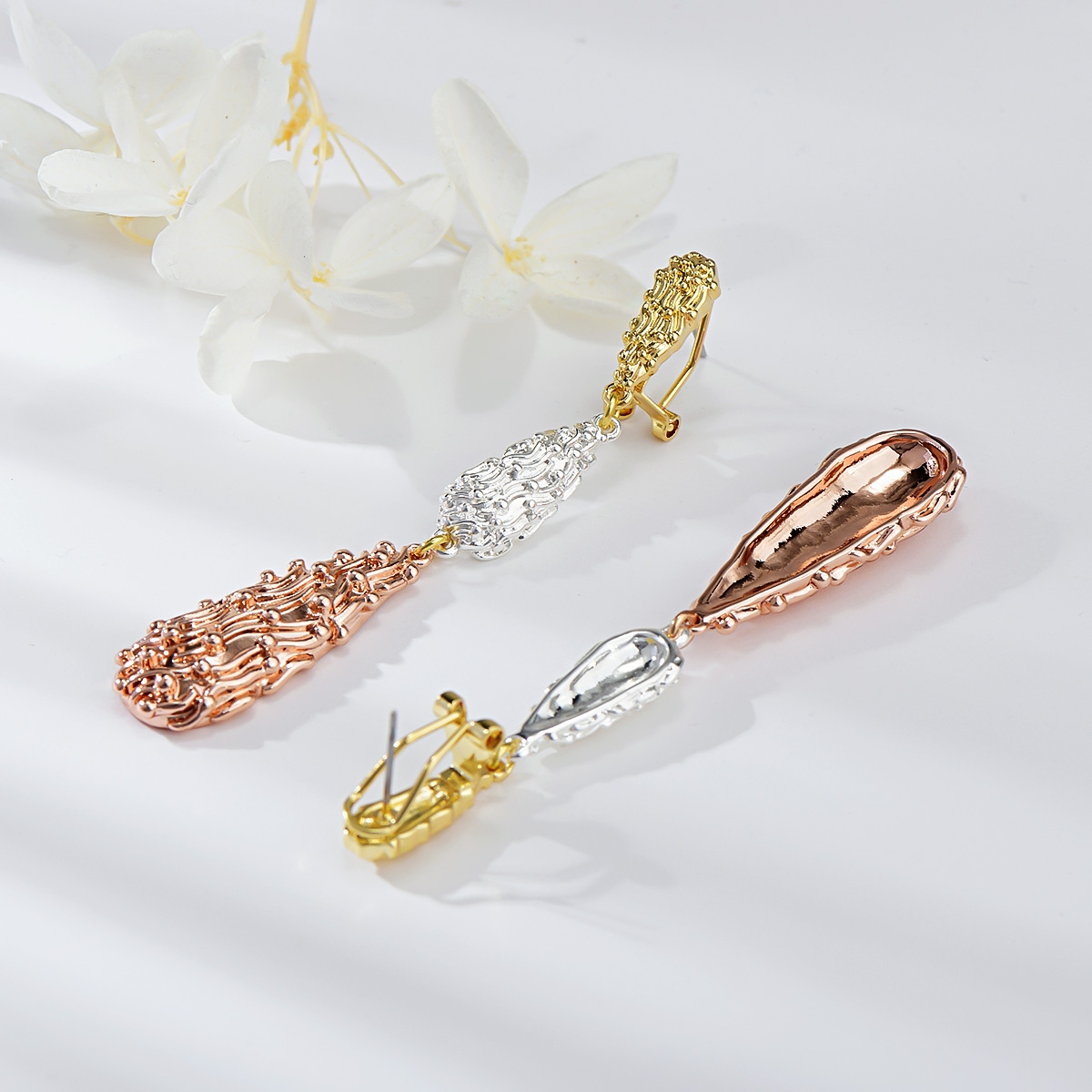 Bulk Multitone Plated Zinc Alloy Drop & Dangle Earrings Exclusive Online