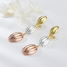 Show details for Zinc Alloy Medium Drop & Dangle Earrings in Flattering Style