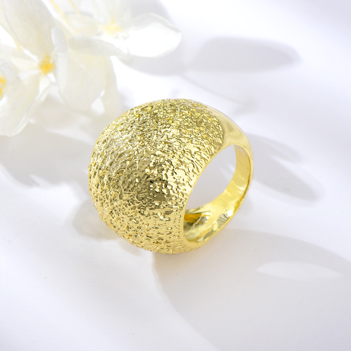 Dubai Gold Plated Fashion Ring with Fast Delivery
