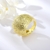 Picture of Dubai Gold Plated Fashion Ring with Fast Delivery