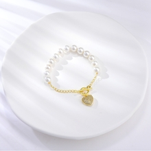 Show details for Copper or Brass Cubic Zirconia Fashion Bracelet of Original Design