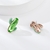Picture of Zinc Alloy Green Stud Earrings at Great Low Price