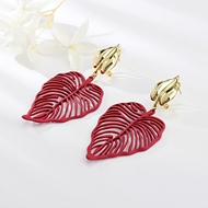 Picture of Zinc Alloy Green Dangle Earrings From Reliable Factory