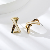 Picture of Zinc Alloy Classic Stud Earrings in Flattering Style