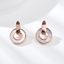 Show details for Buy Rose Gold Plated Classic Stud Earrings with Low Cost