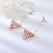 Show details for Top Cubic Zirconia Medium Dangle Earrings