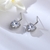 Picture of Great Value White Small Dangle Earrings with Full Guarantee