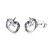 Picture of Low Price 925 Sterling Silver Colorful Stud Earrings from Trust-worthy Supplier