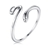 Picture of Great Small Platinum Plated Adjustable Bracelet