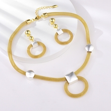 Show details for Fast Selling Gold Plated Zinc Alloy 2 Piece Jewelry Set from Editor Picks