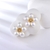 Picture of Sparkly Flowers & Plants Gold Plated Stud Earrings