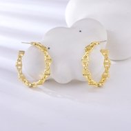 Picture of Nice Small Gold Plated Stud Earrings