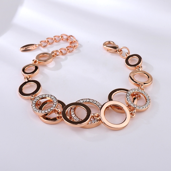 Zinc Alloy Casual Fashion Bracelet with SGS/ISO Certification