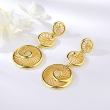 Show details for Low Cost Zinc Alloy Gold Plated Dangle Earrings with Low Cost