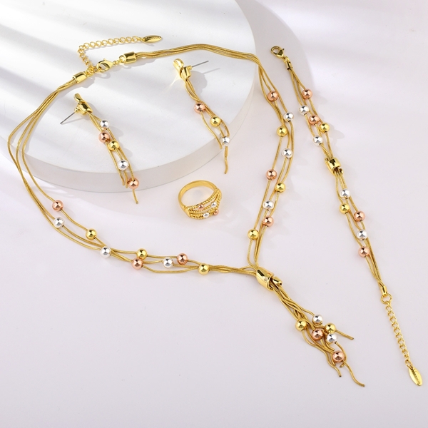 Picture of Irresistible Gold Plated Medium 4 Piece Jewelry Set