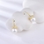Picture of Delicate White Dangle Earrings with Beautiful Craftmanship