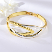 Show details for Charming Gold Plated Big Fashion Bangle As a Gift
