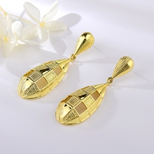 Show details for Zinc Alloy Big Dangle Earrings From Reliable Factory