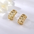 Picture of Bulk Gold Plated Big Big Stud Earrings Exclusive Online