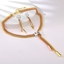 Show details for Distinctive Multi-tone Plated Dubai 2 Piece Jewelry Set with Low MOQ