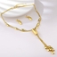 Show details for Best Medium Gold Plated 2 Piece Jewelry Set