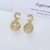 Picture of Copper or Brass White Dangle Earrings For Your Occasions