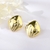 Picture of Dubai Gold Plated Stud Earrings of Original Design
