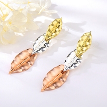 Show details for Bulk Multi-tone Plated Big Dangle Earrings Exclusive Online