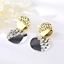 Show details for Wholesale Multi-tone Plated Dubai Dangle Earrings with No-Risk Return