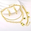 Show details for Irresistible Gold Plated Dubai 3 Piece Jewelry Set As a Gift