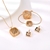 Picture of Designer Rose Gold Plated White 4 Piece Jewelry Set with No-Risk Return