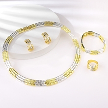 Show details for Well Designed African Style Big 4 Pieces Jewelry Sets