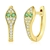 Picture of Pretty Cubic Zirconia Delicate Small Hoop Earrings