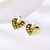 Picture of Impressive Platinum Plated Classic Stud Earrings with Low MOQ