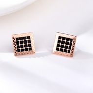 Picture of Beautiful Small Rose Gold Plated Stud Earrings