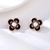 Picture of New Artificial Pearl Copper or Brass Stud Earrings