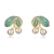 Picture of Good Cubic Zirconia Big Big Stud Earrings in Flattering Style