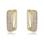 Show details for Stylish Big White Big Hoop Earrings