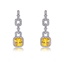 Show details for Luxury Cubic Zirconia Dangle Earrings with Fast Shipping