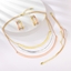 Show details for Purchase Multi-tone Plated Dubai 3 Piece Jewelry Set Exclusive Online