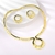 Picture of Trendy Gold Plated Zinc Alloy 2 Piece Jewelry Set with No-Risk Refund