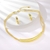 Picture of Great Value Gold Plated Big 2 Piece Jewelry Set with Member Discount