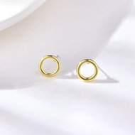 Picture of Great Value Gold Plated Dubai Stud Earrings with Full Guarantee