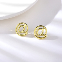 Show details for Featured Gold Plated Zinc Alloy Stud Earrings with Full Guarantee