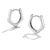 Picture of Stylish 925 Sterling Silver Small Small Hoop Earrings Factory Supply