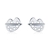 Picture of Staple Small Platinum Plated Stud Earrings