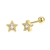 Picture of 925 Sterling Silver Gold Plated Stud Earrings Online Only