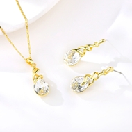 Picture of Brand New Zinc-Alloy Crystal Fashion Jewelry Sets